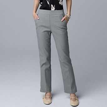 Women's Simply Vera Vera Wang Luxe Twill Ankle Pants