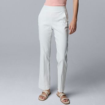 Women's Simply Vera Vera Wang Luxe Twill Ankle Pants
