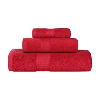 SUPERIOR Eco-Friendly Cotton 3 pc Towel Set