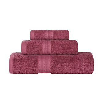 SUPERIOR Eco-Friendly Cotton 3 pc Towel Set