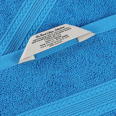 SUPERIOR Cotton Chevron Border 8-pc. Towel Set