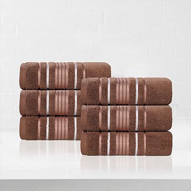 SUPERIOR Sadie Cotton Solid 6-pc. Hand Towel Set