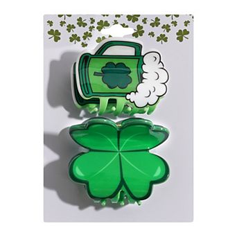 St. Patrick's Day Clover & Mug 2 pk Clip Set