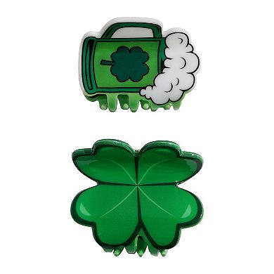 St. Patrick's Day Clover & Mug 2-pk. Clip Set