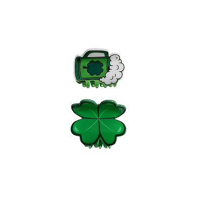 St. Patrick's Day Clover & Mug 2-pk. Clip Set