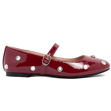 sugar Neva Gem Girls Mary Jane Flats
