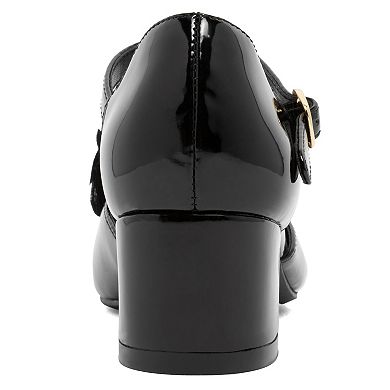 sugar Bloomy Girls Block Heel Pumps