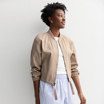 Women's Sonoma Goods For Life® Relaxed Bomber Jacket