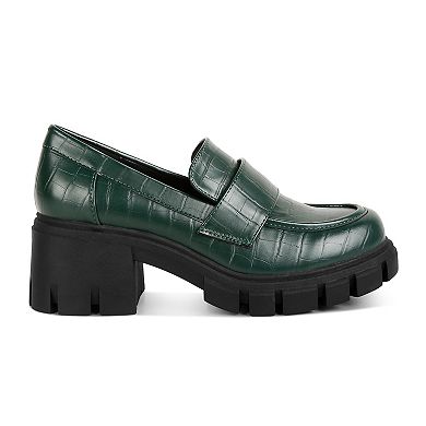 London Rag Benz Women's Platform Loafers