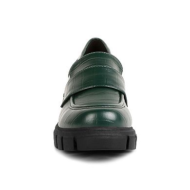 London Rag Benz Women's Platform Loafers