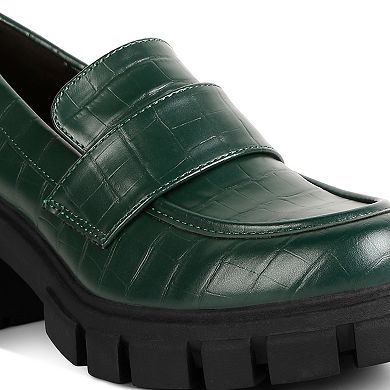 London Rag Benz Women's Platform Loafers