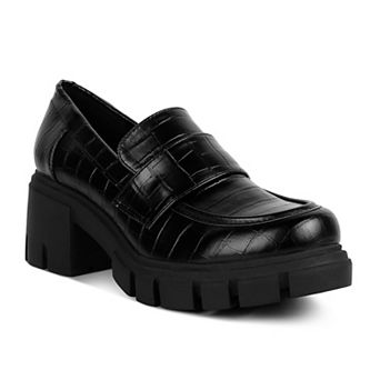 London Rag Benz Women's Platform Loafers