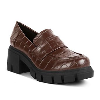 London Rag Benz Women's Platform Loafers