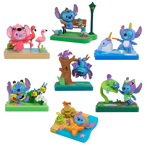 Детские фигурки Disney’s Lilo & Stitch Go Wild Scene Setters Blind Boxes - Styles May Vary