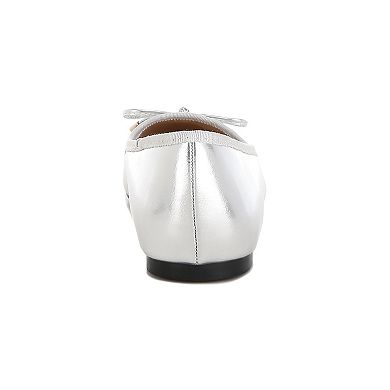 London Rag Minato Women's Two Tone Ballet Flats