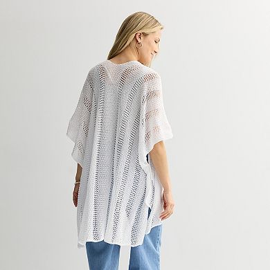 Women's Sonoma Goods For Life® Open Knit Ruana