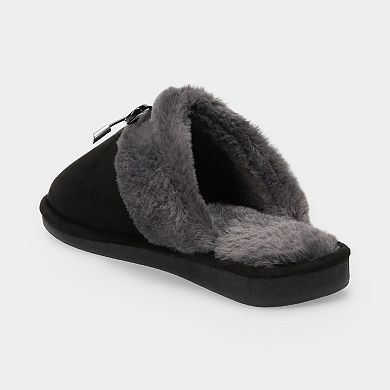 Sonoma Goods For Life® Bow Cuff Women's Slip-On Slippers