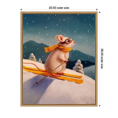 Free Rider by Lucia Heffernan Framed Canvas Wall Art Print