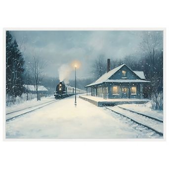 Landscape Painting POD1217 by Tradelink inhouse artist Framed Canvas Wall Art Print