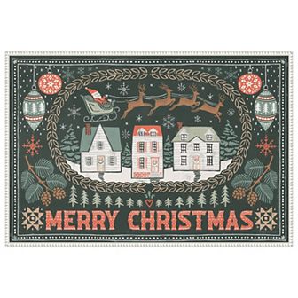 Frosty Forest II by Laura Marshall Framed Canvas Wall Art Print