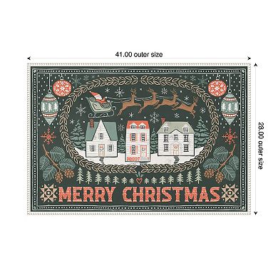 Frosty Forest II by Laura Marshall Framed Canvas Wall Art Print