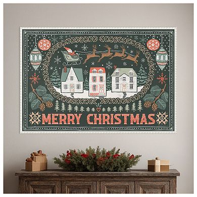 Frosty Forest II by Laura Marshall Framed Canvas Wall Art Print