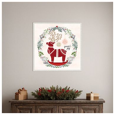 Hygge Christmas II by Noonday Design Framed Canvas Wall Art Print