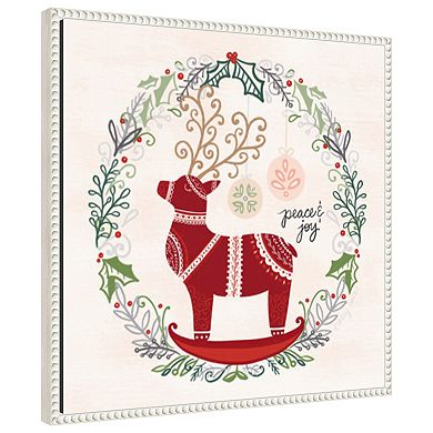 Hygge Christmas II by Noonday Design Framed Canvas Wall Art Print