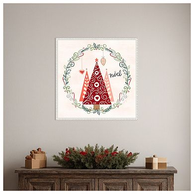 Hygge Christmas III by Noonday Design Framed Canvas Wall Art Print