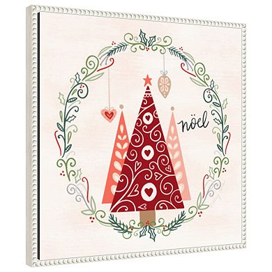 Hygge Christmas III by Noonday Design Framed Canvas Wall Art Print