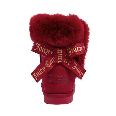 Juicy Couture Kids King Girls Cold Weather Slip-On Boots