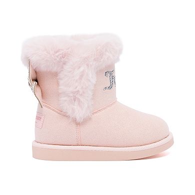Juicy Couture Kids Krazey 2 Girls Faux Fur Cold Weather Boots