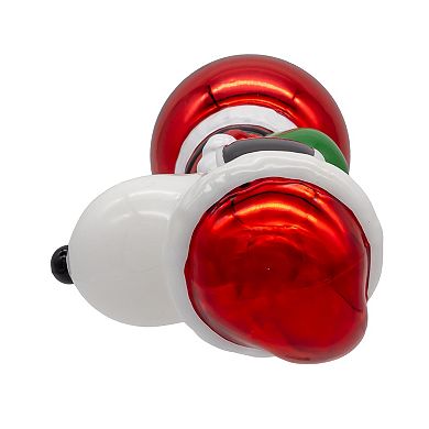 Kurt Adler 11-Inch Glass Snoopy Tree Topper