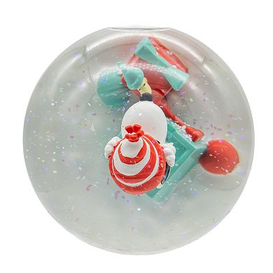 Kurt Adler 100mm Musical Snoopy with Presents Water Globe