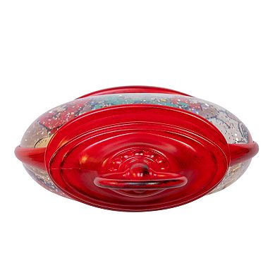 Kurt Adler Peanuts Battery-Operated USB Light-Up Snoopy and Charlie Brown Lantern