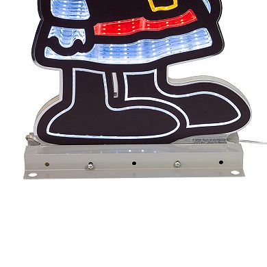 Kurt Adler Peanuts 23.6-Inch Santa Snoopy Outdoor Infinity Light