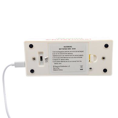 Kurt Adler Peanuts 11.2-Inch Battery-Operated USB Snoopy Infinity Light