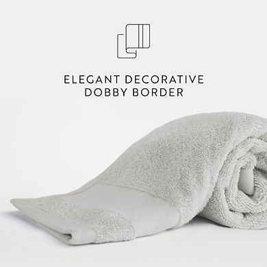 100% Ring Spun Cotton 4 Pack Hand Towel Set