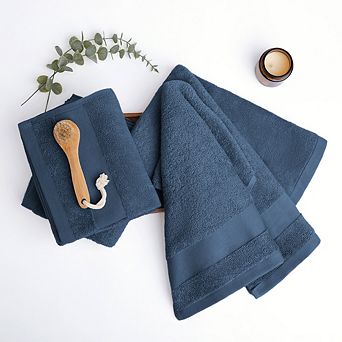 100% Ring Spun Cotton 4 Pack Hand Towel Set