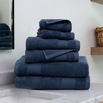 100% Ring Spun Cotton 6 Pack of Towels