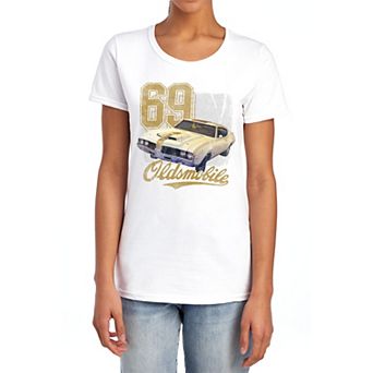 Juniors' Trevco Oldsmobile 442 Graphic Tee