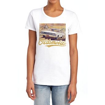 Juniors' Trevco Oldsmobile Graphic Tee