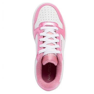 Nautica Salgado Girls Casual Lace-Up Sneakers