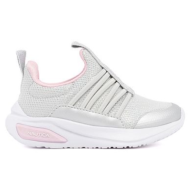 Nautica Kids Slip-On Toddler Sneakers With Elastic Straps