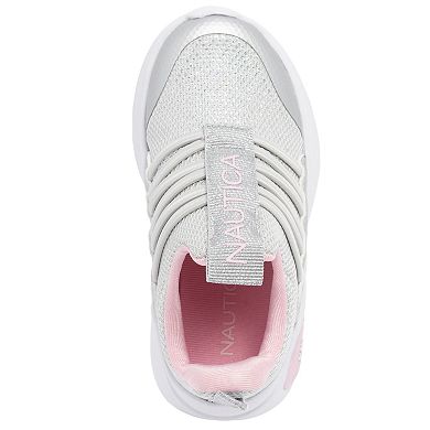 Nautica Kids Slip-On Toddler Sneakers With Elastic Straps
