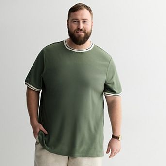 Big & Tall Sonoma Goods For Life® Tipped Fashion Tee