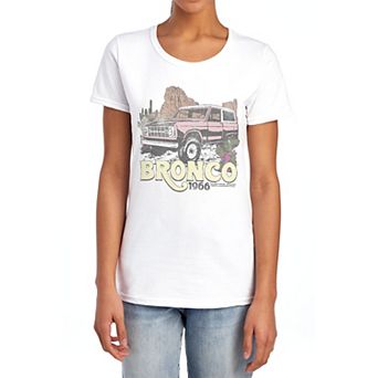 Juniors' Trevco Ford Bronco Desert 1966 Graphic Tee