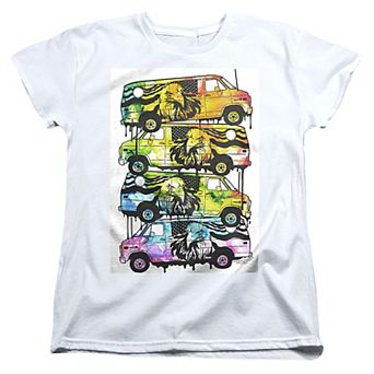 Juniors' Trevco GMC Van Melt Graphic Tee