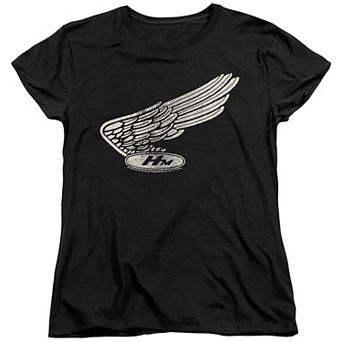 Juniors' Trevco Honda Vintage Wing Badge Graphic Tee