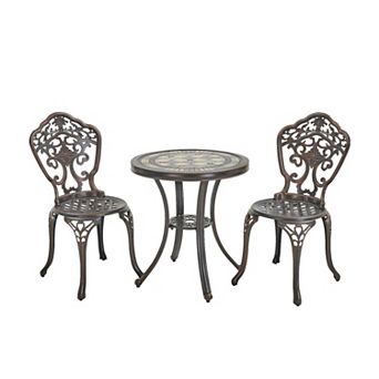 Clihome Outdoor 3 pc Patio Dining Sets